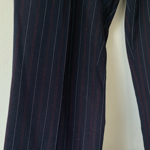 NEW GUCCI Navy Pinstripe Pants 38 S - Picture 4 of 9